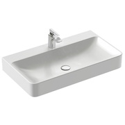 Раковина Jacob Delafon Vox EVC112-00 80x45 см с отверстием для смесителя и переливом