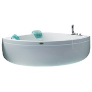 Акриловая ванна с гидромассажем Jacuzzi Aquasoul 9443-686A Corner 155 Top