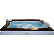 Акриловая ванна с гидромассажем Jacuzzi Aura Plus 180x150 см