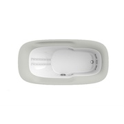 Акриловая ванна с гидромассажем Jacuzzi Muse SX 180x100 TOP левая