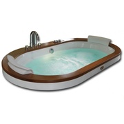 Акриловая ванна с гидромассажем Jacuzzi Opalia WOOD дерево