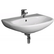 Раковина Jika Zeta 60x47 см подвесная без отверстия для смесителя