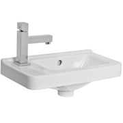 Мини-раковина Jika Cubito 45x25 см, отверстие для смесителя слева