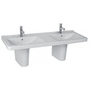 Раковина Jika Cubito 130x48.5 см на 2 чаши