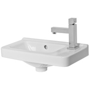 Мини-раковина Jika Cubito 45x34 см отверстие для смесителя справа