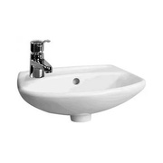 Мини-раковина Jika Lyra 8.1527.1.000.105.9 40x30 см отверстие для смесителя слева