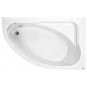 Акриловая ванна с гидромассажем Jika Spirit 163x104 см, Релакс левая