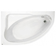 Акриловая ванна с гидромассажем Jika Spirit 163x104 см, Релакс с подсветкой правая