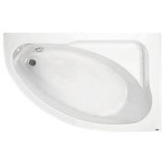 Акриловая ванна с гидромассажем Jika Spirit 163x104 см, Релакс с подсветкой левая