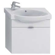 Тумба с раковиной Jika Tigo 55x37 см белая