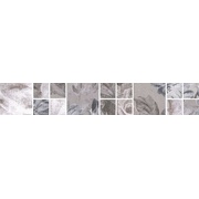 Бордюр Kerama Marazzi Александрия SG186\002 Серый моз.