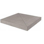 Угловая ступень Kerama Marazzi Астрони SG622102R/GCA серый светлый клееная универсальная