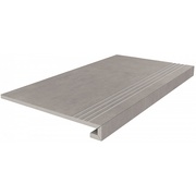 Ступень Kerama Marazzi Астрони SG622102R/GCF серый светлый клееная