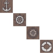 Вставка Kerama Marazzi Марекьяро SG952100N\7 Коричневый