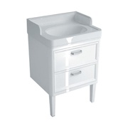 Тумба для раковины Kerama Marazzi Pompei 60 2 ящика белый