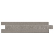 Бордюр Kerama Marazzi Про Стоун серый темный мозаичный SG187/002