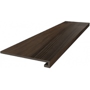 Ступень Kerama Marazzi Про Вуд DL501700R\GCF Коричневая клееная