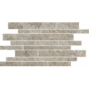 Бордюр Kerama Marazzi Ровиго SG188/003 серый темный мозаичный