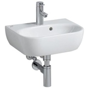 Раковина Keramag 4U 450x330х130 мм; с отверстием под смеситель и перелив