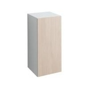 Шкаф Keramag 4U 400x860x388 мм белый/светлый дуб