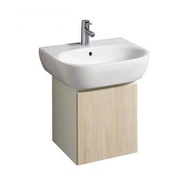 Тумба для раковины Keramag 4U 600x465x388 мм белый/светлый дуб