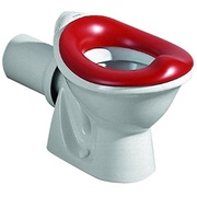 Сиденье из дюропласта Keramag Baby F573338000 красное