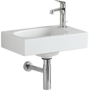 Раковина Keramag Citterio 450x300x110 мм с отверстием под смеситель справа, без перелива