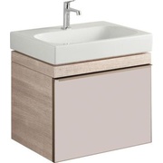 Тумба для раковины Keramag Citterio 584x554x504 мм светлый дуб/бежевый