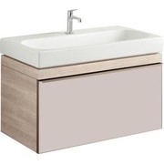 Тумба для раковины Keramag Citterio 884x554x504 мм светлый дуб/бежевый