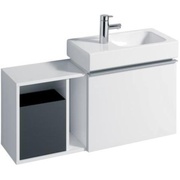 Тумба для раковины Keramag ICon XS 370x400x273 мм белый глянец лак