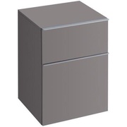 Шкаф Keramag ICon 450x600x477 мм платина глянец