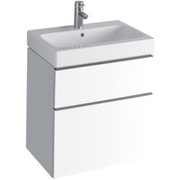 Тумба для раковины Keramag ICon 595x620x477 мм белый глянец