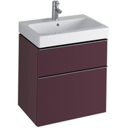 Тумба для раковины Keramag ICon 595x620x477 мм бургундия глянец