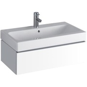 Тумба для раковины Keramag ICon 740x240x477 мм белый глянец