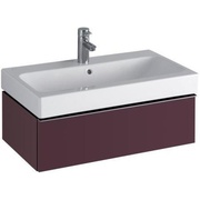 Тумба для раковины Keramag ICon 740x240x477 мм бургундия глянец