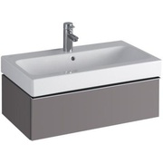 Тумба для раковины Keramag ICon 740x240x477 мм платина глянец