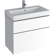 Тумба для раковины Keramag ICon 740x620x477 мм белый глянец