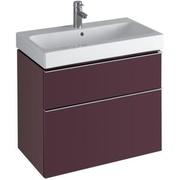 Тумба для раковины Keramag ICon 740x620x477 мм бургундия глянец