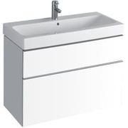 Тумба для раковины Keramag ICon 890x620x477 мм белый глянец