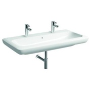 Раковина Keramag IT! 100x48 с переливом, с 2 отверстиями под смеситель