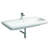 Раковина Keramag IT! 100x48 с переливом, с отверстием под смеситель