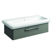 Тумба для раковины Keramag IT! 900x219x434 мм серый кварц