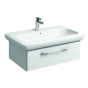 Тумба для раковины Keramag IT! 700x219x434 мм белый глянец