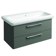 Тумба для раковины Keramag IT! 900x427x434 мм серый кварц