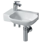 Раковина Keramag myDay 125440000 400x280х105 мм с отверстием под смеситель слева