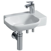 Раковина Keramag myDay 125540000 400x280х105 мм с отверстием под смеситель справа