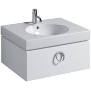 Тумба для раковины Keramag Preciosa II 590х490х225 мм белый глянец