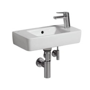 Раковина Keramag Renova Nr.1 Comprimo 500x250x100 мм отверстие под смеситель справа, полочка слева