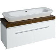 Тумба для раковины Keramag Silk 1200x400x470 мм белый глянец