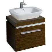 Тумба для раковины Keramag Silk 600x400x470 мм венге